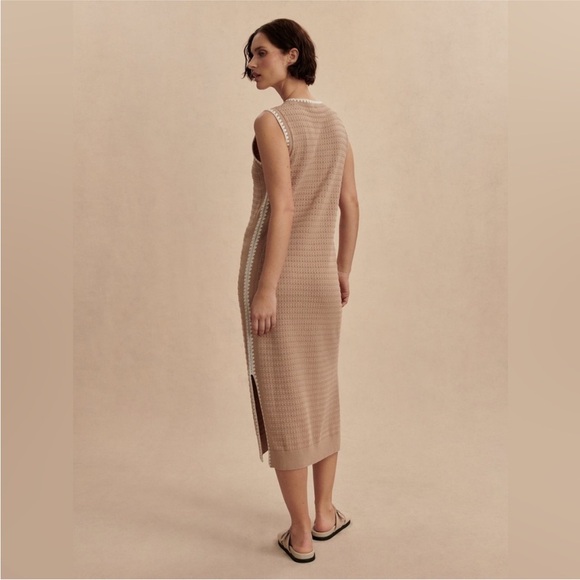 NWT VARLEY Dwight Tank Knit Midi Dress - Picture 4 of 6